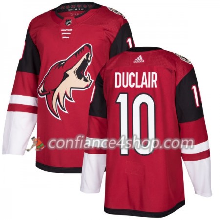 Adidas Maillot de Hockey Arizona Coyotes Anthony Duclair 10 2017-2018 Maroon Authentic - Homme